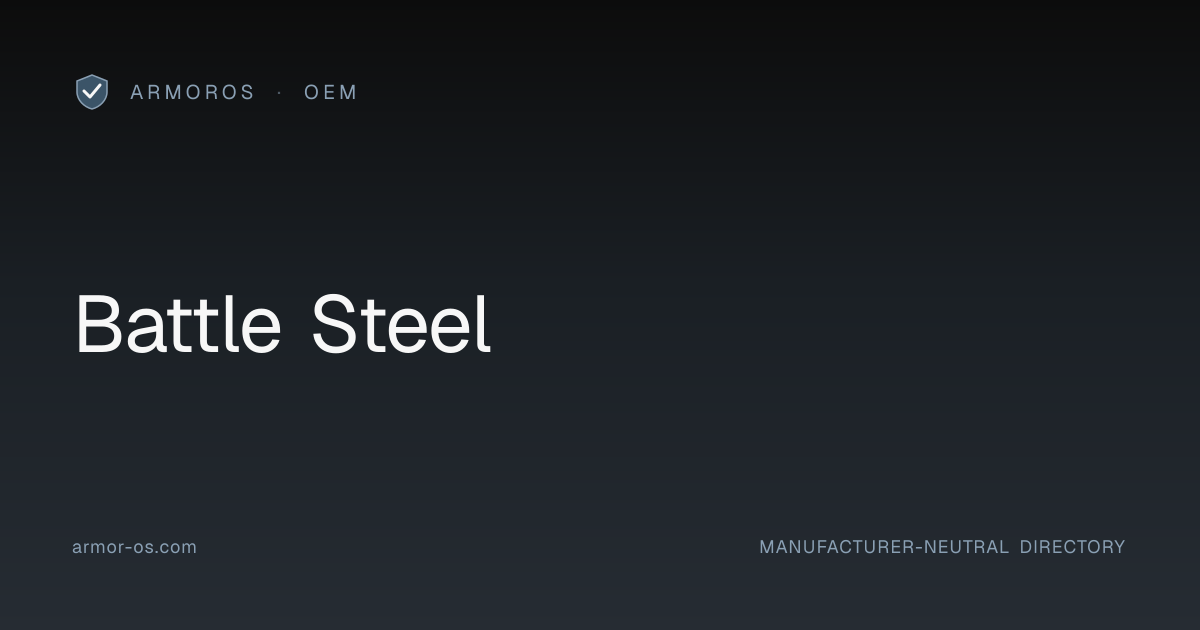 Battle Steel · ArmorOS