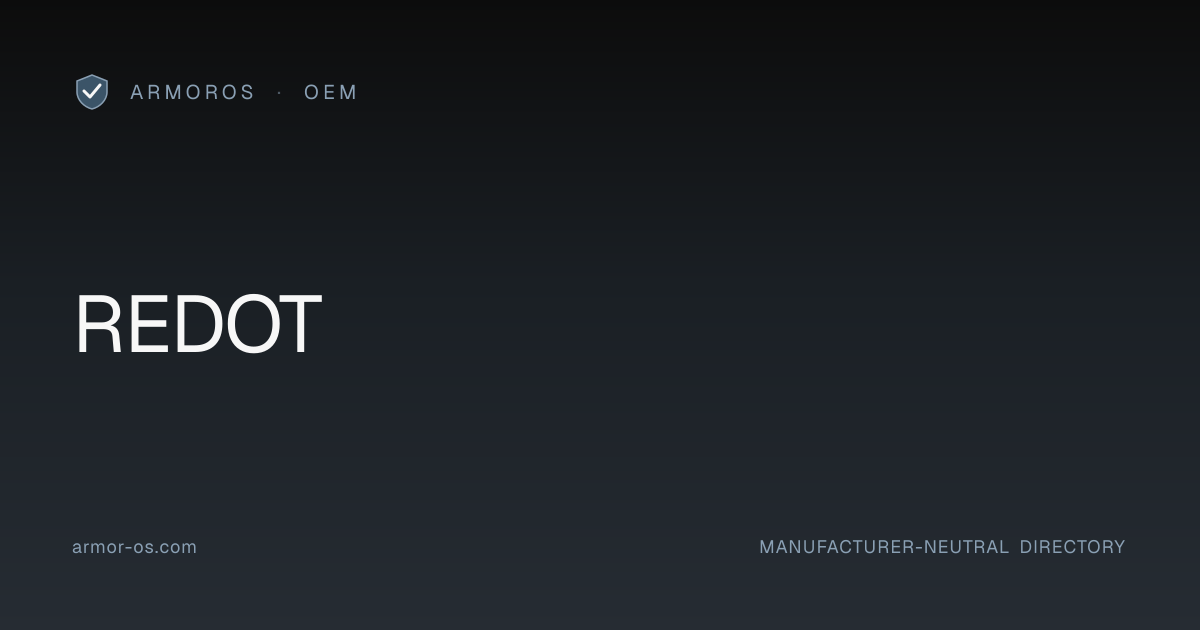 REDOT · ArmorOS